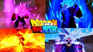 Dragon Ball Rage | All Masterys New Transformations \u0026 Animations ULTRA INSTINCT UPDATE !