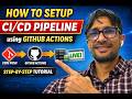 How to Setup CI/CD Pipeline using GitHub Actions (Step-by-Step Tutorial)