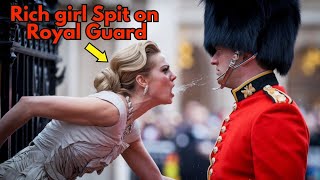 A millionaire Woman Spit on the Royal Guard’s Face—What Happened Next Was Truly Unbelievable