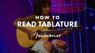 How to Read Guitar Tablature | Fender