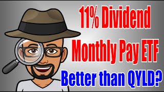Global X SDIV 11% High Yield Monthly Pay Dividend ETF Review | Better Than QYLD?