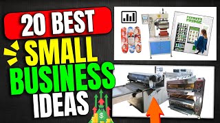 20 Best Small Business Ideas to Start Your Own Business