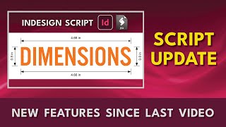 InDesign Script Dimensions Update