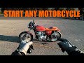 How to Start A Motorcycle, New or Old