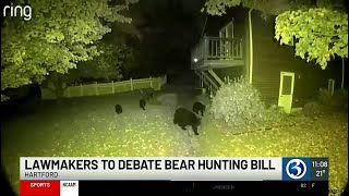 Lawmakers to debate controversial bear hunting bill