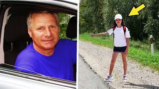 Man Helps Hitchhiking Girl To Get Home – The Next Day, He Turns Pale After Seeing This On News