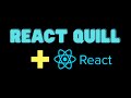 Creating a Text Editor using React Quill