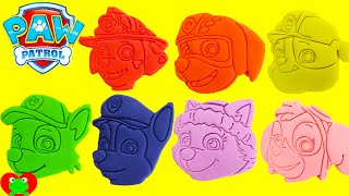 Paw Patrol Play Doh Surprises LEARN Colors with Magical Microwave
