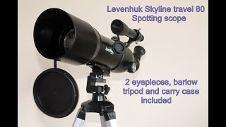 Levenhuk Skyline travel 80 spotting scope