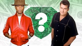 WHO’S RICHER? - Pharrell Williams or Charlie Sheen? - Net Worth Revealed!