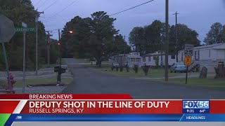 Deputy killed in Russell County shooting named, trailer damaged in shooting