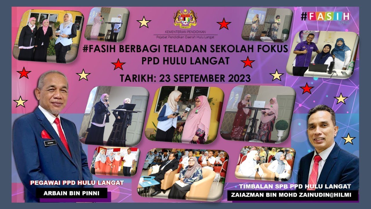 Fasih Berbagi Teladan Sekolah Fokus Ppd Hulu Langat Youtube