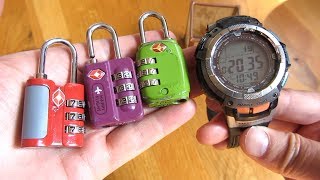 Find Lost Combination by Trying Every Number | TSA Luggage Lock | How To