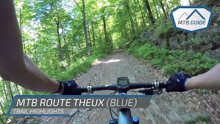 Official MTB route Theux (BE) blue - Highlights