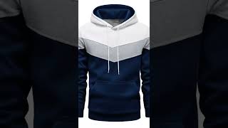 Men's Color Block Hoodie - Casual Graphic Design Pullover With Kangaroo Pocket For Winter@world12249