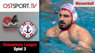 Wasserball-DRAMA! Spandau siegt 32 Sekunden vor Schluss | Wasserball Champions League | OSTSPORT.TV