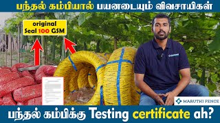 எளிமையா தோட்டத்துக்கு பந்தல் போடணுமா | Simple \u0026 Cheap Panthal (Trellis) setup for climbers Plants