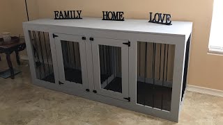 How to Build an Indoor Dog Kennel DIY // Step-by-Step Tutorial