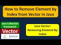 How to Remove Element by Index from Vector in Java | Java Collection Framework