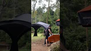 Keseruan camping di ciwidey #camping #ciwidey #campingceria