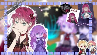 ✭*Dead Is The Only Ending For The Villianess*✭ react to....? |Gacha club| Made by me 💖