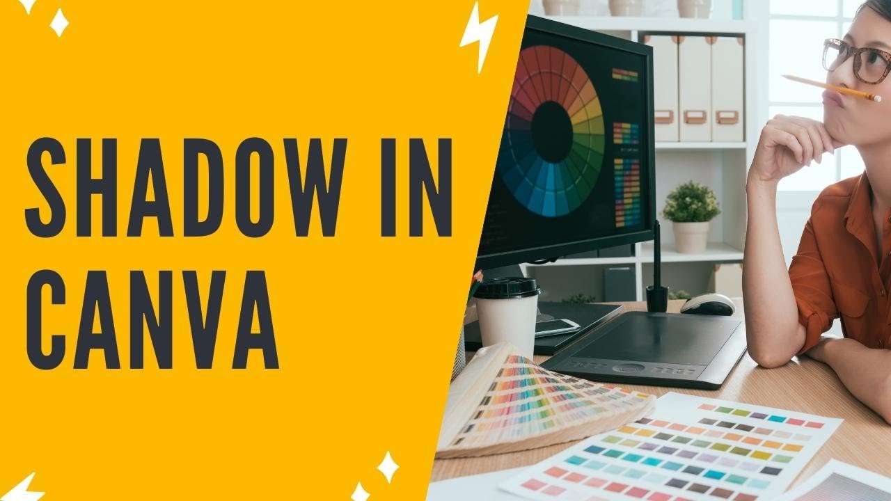How To Add Shadow In Canva Canva Drop Shadow Effect Youtube