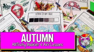 Autumn ARTivity Booklet, Art Activities, Worksheets, Lessons: Ms Artastic Art Resources & Education