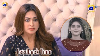 Feedback Time || Rang Mahal || Humayun Ashraf || Sehar Khan