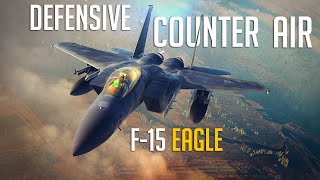 F-15 Eagle Defensive Counter Air (DCA) | Digital Combat Simulator | DCS | BVR | Dogfight |