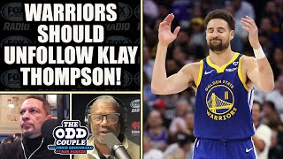 Rob Parker Rips Klay Thompson For Unfollowing the Warriors, Says Team Should BLOCK Him