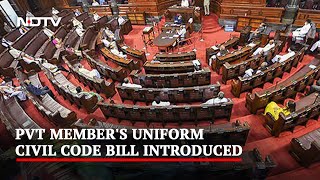 Rajya Sabha Chaos Over Uniform Civil Code Bill, Move To Block It Rejected
