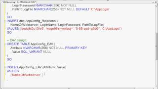 Implementing EAV Models in SQL Server (Entity-Attribute-Value)