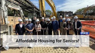 PIX11: Catholic Charities, joined by NYCHA, Breaks Ground on New Affordable Senior Housing