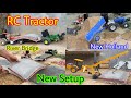 DIY Mini Farmhouse for Rc Tractors dc Motor working New Setup Upgrade River Bridge @MrPendujatt22