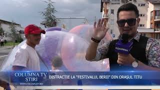 DISTRACȚIE LA "FESTIVALUL BERII" DIN ORAȘUL TITU