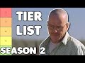 Breaking Bad Season 2 TIER LIST Retrospective & Recap