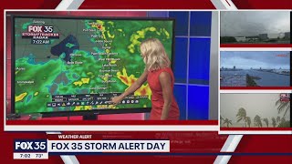 Tropical storm warnings issued in Florida as disturbance in Gulf brings heavy rain