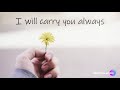 Novo Amor - Carry You (Lyrics)