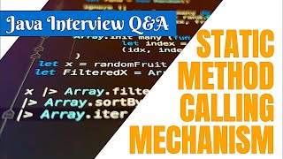 Calling Static Method Using Class Object | Java Interview Question