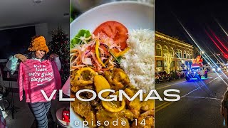 VLOGMAS DAY 14:DAY IN MY LIFE|FASHION NOVA HAUL🛍️+COOK COW FOOT|WRAP GIFTS+AMAZING CHRISTMAS PARADE🎄