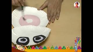 Paper plate panda | How to make art and craft with paper | Fun Kids Activities | Art \u0026 Craft