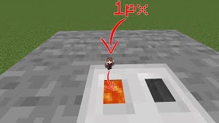 Can 1px me Fall in Trap door?