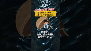 「欧州の罠（自分向け）」パリ五輪水泳でレアな潜水泳法のルール違反