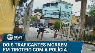 Traficantes morrem em confronto com a polícia no RJ | #SBTNews (10/12/24)