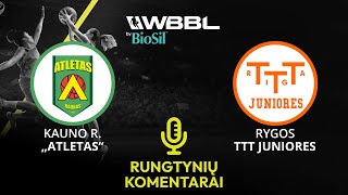 BioSil WBBL interview: Atletas Kauno r. v TTT juniores Riga