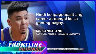 Ian Sangalang, itinangging tumanggap ng suhol para magbenta ng laro | Frontline Pilipinas