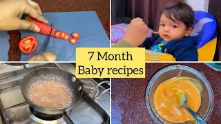 7 Months Baby Morning to night Routine |6- 7 Month baby Food recipe