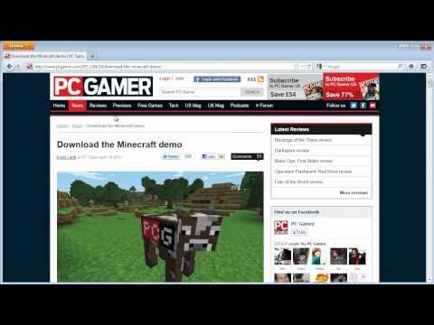 Minecraft: Free Demo – Quick Guide (Download for Windows PC only)