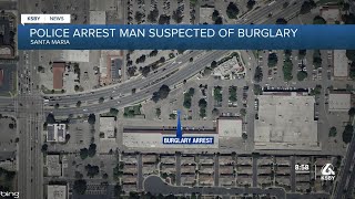 Santa Maria Police catch suspected burglar behind closed business