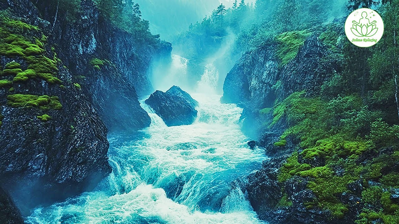рџњї River Mountain Relaxing Music Relieves Stress Deep Sleep 005 Youtube